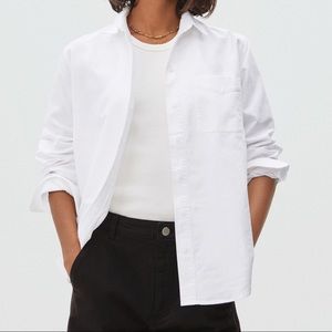 NWT Everlane Relaxed Oxford Shirt in White